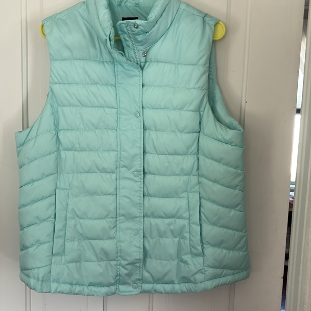GAP Aqua Blue Women's Vest